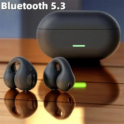 New T75 Bone Conduction Bluetooth 5.3 Sports Earphones