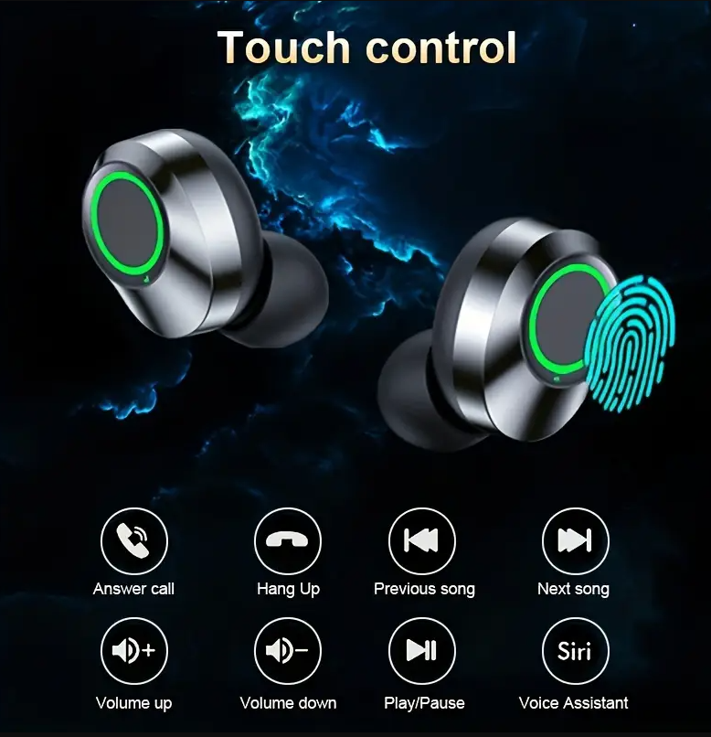 60H Ultra Long Battery Life Wireless In-Ear Headphones