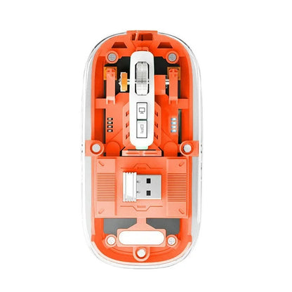 3-Mode Transparent Gaming Mouse