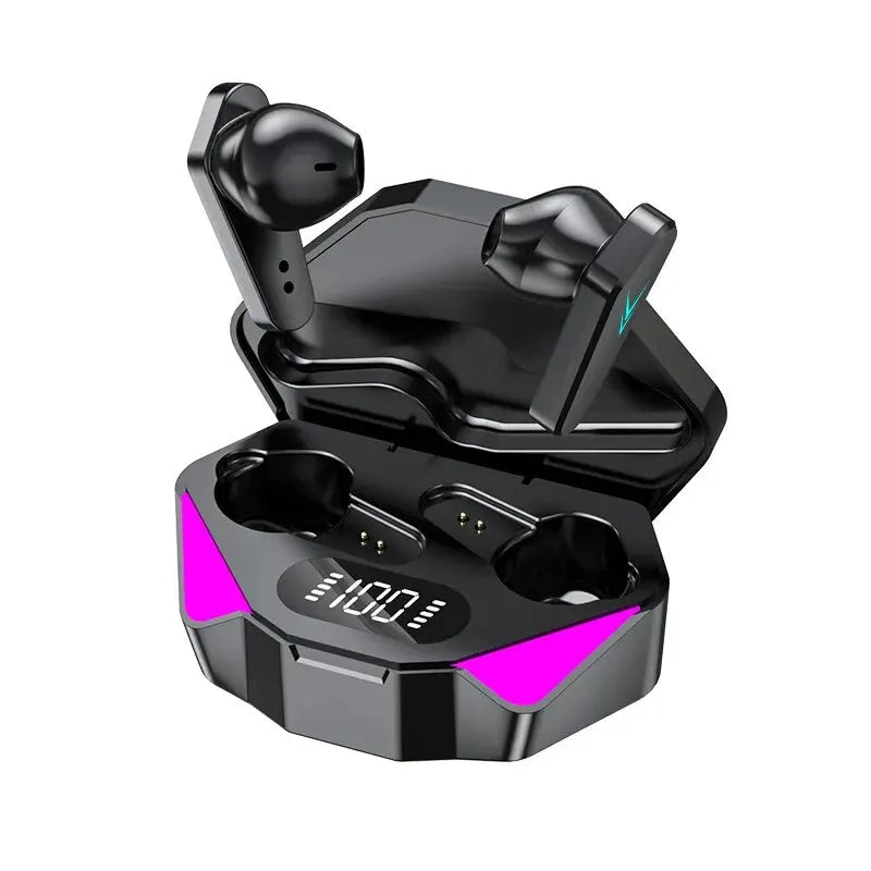 X15 TWS Bluetooth Gamer Earbuds with LED Display